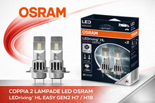 KIT LAMPADE LAMPADINE H7 LED