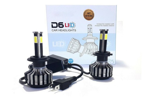 Coppia lampadine fari - h7, d6
