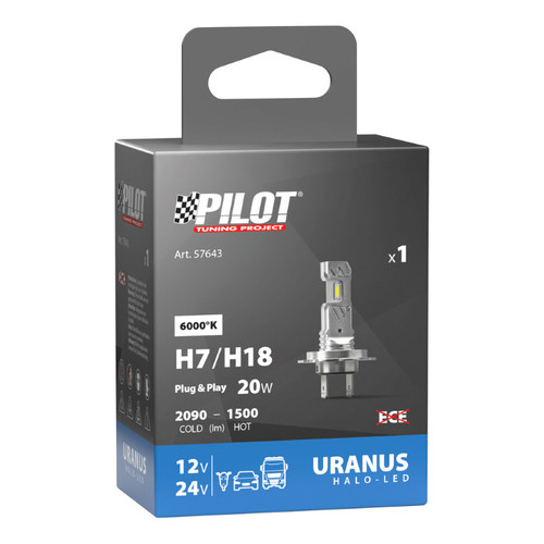 Lampada led h18 - led, 20w