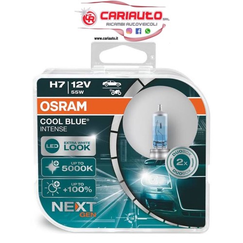Coppia 5000k lampade osram - coppia,