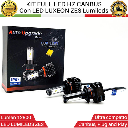 Kit led 6000k bianco - h7, canbus
