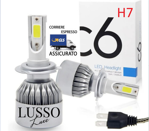 Coppia lampade led 6000k - led, h7